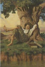 Cover art for The Adventures of Tom Sawyer (Illustrated Junior Library)