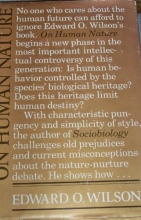 Cover art for On Human Nature