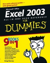 Cover art for Excel 2003 All-in-One Desk Reference For Dummies