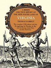 Cover art for A Briefe and True Report of the New Found Land of Virginia (Rosenwald Collection Reprint Series)