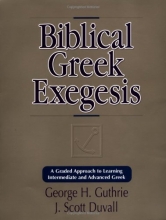 Cover art for Biblical Greek Exegesis