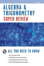 Cover art for Algebra & Trigonometry Super Review (Super Reviews Study Guides)