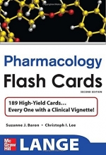 Cover art for Lange Pharmacology Flash Cards