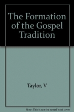 Cover art for The formation of the gospel tradition