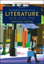 Cover art for The Bedford Introduction to Literature, High School Version