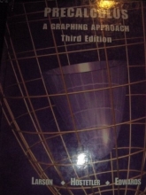 Cover art for Precalculus :  A Graphing Approach