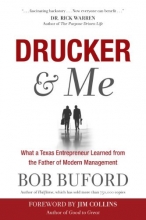 Cover art for Drucker & Me: What a Texas Entrepreneur Learned from the Father of Modern Management