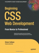 Cover art for Beginning CSS Web Development: From Novice to Professional