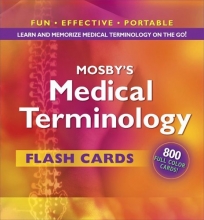 Cover art for Mosby's Medical Terminology Flash Cards, 1e