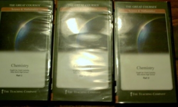 Cover art for Chemistry (The Great Courses Chemistry(Science and Mathmatics), Set Of Three)