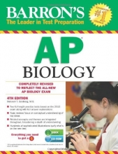 Cover art for Barron's AP Biology with CD-ROM, 4th Edition (Barron's Ap Biology (Book & CD-Rom))
