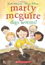Cover art for Marty McGuire Digs Worms!