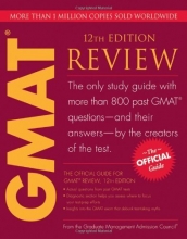 Cover art for The Official Guide for GMAT Review, 12th Edition