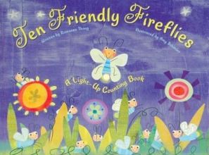 Cover art for Ten Friendly Fireflies: A Light-Up Counting Book