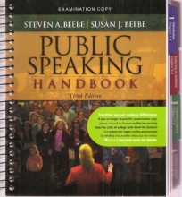 Cover art for Public Speaking Handbook, Third Edition - Examination Copy