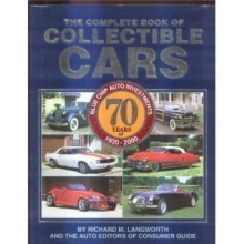 Cover art for The Complete Book of Collectible Cars: 70 Years of Blue Chip Auto Investments, 1930-2000