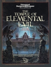 Cover art for Temple of Elemental Evil (Advanced Dungeons & Dragons/AD&D Supermodule T1-4)