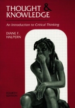 Cover art for Thought & Knowledge: Thought and Knowledge: An Introduction to Critical Thinking, 4th Edition