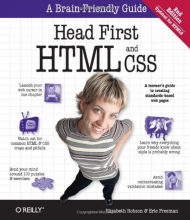 Cover art for Head First HTML and CSS