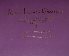 Cover art for King James Ganmes: Study Puzzles Crafted for the Learning and Memorization of God's Word VOLUME #1
