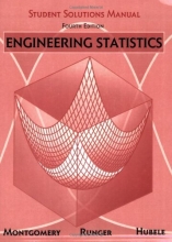 Cover art for Engineering Statistics, Student Solutions Manual