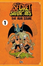 Cover art for The Secret Saturdays 1: The Kur Stone (Secret Saturdays (del Ray))
