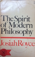 Cover art for The Spirit of Modern Philosophy