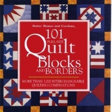 Cover art for 101 Full-Size Quilt Blocks and Borders