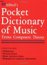 Cover art for Alfred's Pocket Dictionary of Music