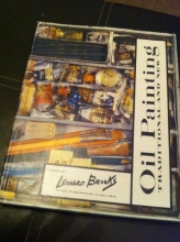 Cover art for Oil painting ... traditional and new
