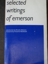Cover art for Selected writings of Emerson (Modern Library college editions)