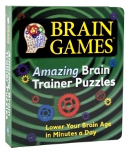 Cover art for Brain Games: Amazing Brain Trainer Puzzles
