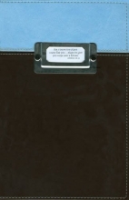 Cover art for 06 Spring Bible Brown/Light Blue - Walmart
