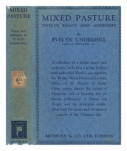 Cover art for MIXED PASTURE; Twelve Essays and Addresses.