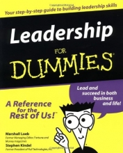 Cover art for Leadership For Dummies