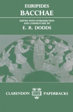 Cover art for Bacchae (Clarendon Paperbacks)
