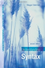 Cover art for Understanding Syntax 2nd Edition (Understanding Language)