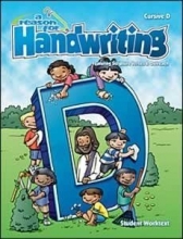 Cover art for Handwriting, Cursive Level D - Student Worktext