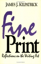 Cover art for Fine Print: Reflections on the Writing Art