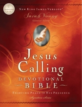 Cover art for Jesus Calling Devotional Bible, NKJV: Enjoying Peace in His Presence (Signature)