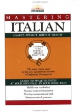 Cover art for Mastering Italian: Book Only (Foreign Service Institute Language Series)