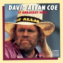 Cover art for David Allan Coe - 17 Greatest Hits