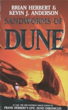 Cover art for Sandworms of Dune