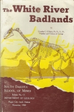 Cover art for The White River Badlands, (South Dakota state school of mines. Bulletin no. 13. Dept. of geology)