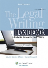 Cover art for The Legal Writing Handbook: Analysis, Research and Writing, 5th Edition