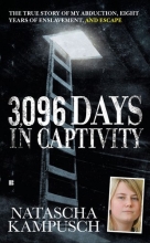 Cover art for 3,096 Days in Captivity: The True Story of My Abduction, Eight Years of Enslavement, and Escape