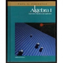 Cover art for Algebra I: Expressions, Equations, and Applications