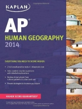 Cover art for Kaplan AP Human Geography 2014 (Kaplan Test Prep)