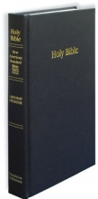 Cover art for NASB Large Print Pew Bible (Black, Hardcover Cloth)