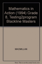 Cover art for Mathematics in Action (1994) Grade 8, Testing2program Blackline Masters